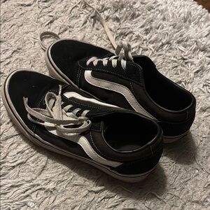 Vans Black and White Women's Sneakers